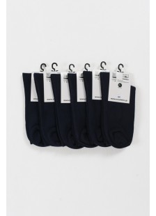 Unisex-Socken klassisch schwarz MOUTAKIS Baumwolle 117