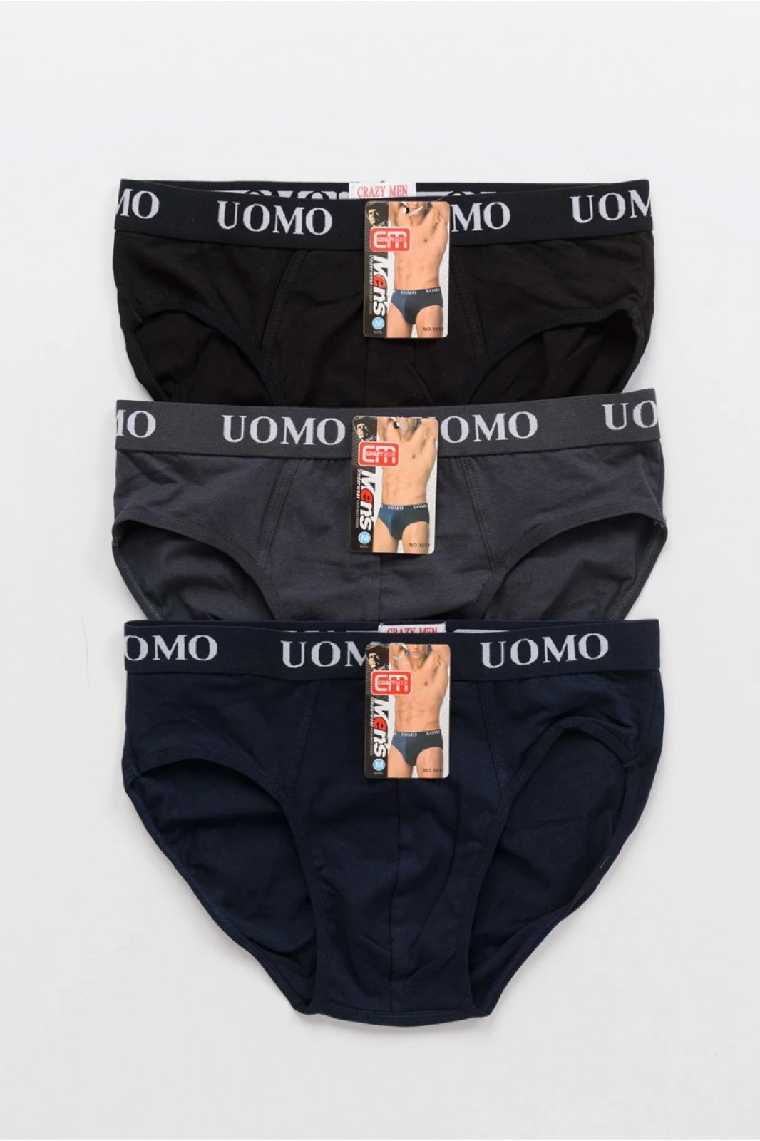 Herrenslips UOMO 3er-Pack