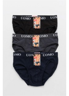 Men's briefs UOMO pack of 3 pieces