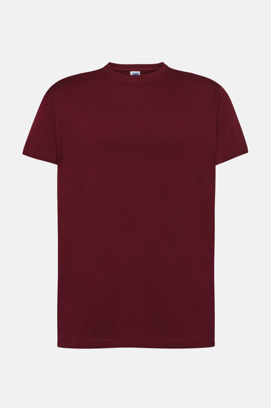 Blank T-Shirts für Männer JHK 3er Pack Schwarz Grau Bordeaux