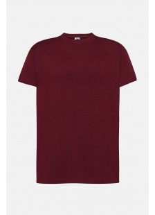 Blank T-Shirts für Männer JHK 3er Pack Schwarz Grau Bordeaux