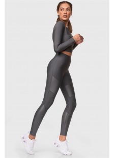 Sports leggings Superstacy Sport Tights Grey